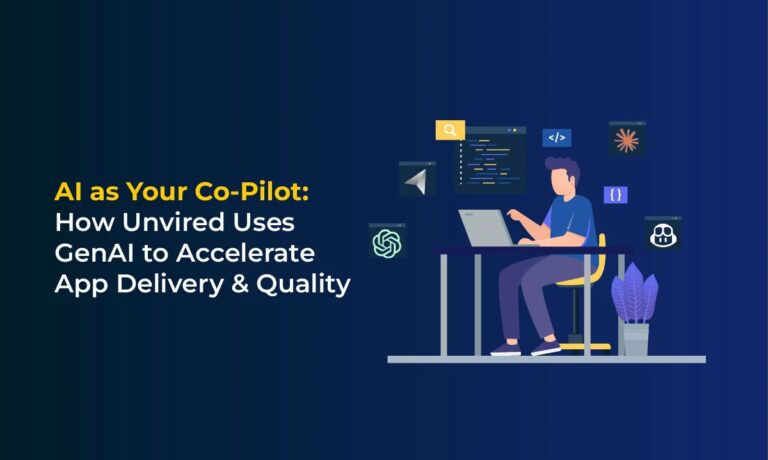 (how Unvired is using GEN AI for app development)